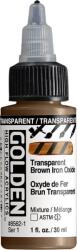 Golden Artist Colors High Flow Akril festék Transparent Brown Iron Oxide 30 ml 1 db (0008562-1)