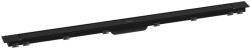 Hansgrohe RainDrain Match Plus - Zuhanyzó vályú 120 cm, ráccsal, matt fekete 56218670 (56218670)