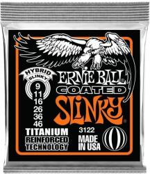 Ernie Ball 3122 Coated Slinky Elektromos gitárhúrok (P03122)