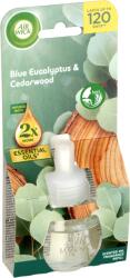 Air Wick Eukaliptusz és Cédrusfa elektromos utántöltő légfrissítő készülékhez 19 ml