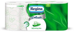 Regina Delicate Wc Papír Refreshing Aloe 3 Rétegű 8 Tekercs