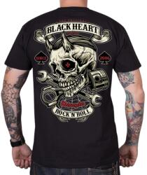 Black Heart Póló BLACK HEART Liberty M fekete