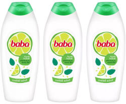 Baba tusfürdő zöldcitrommal és mentával 3x750 ml