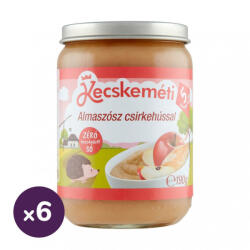Kecskeméti almapüré csirkehússal, 5 hó+ (6x190 g)