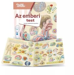 Bonsai Tolki: Carte audio interactivă - Corpul uman, în lb. maghiară (34530) Carte de colorat