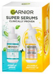 Garnier Skin Naturals Hyaluronic Aloe és C-Vitamin Szérum Duopack (2x30 ml)