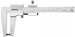 TOYA Indicator de grosime a discului de frână YATO 0-60 mm/0, 1 mm domeniul de măsurare, lungime 160 mm (YT-72090)