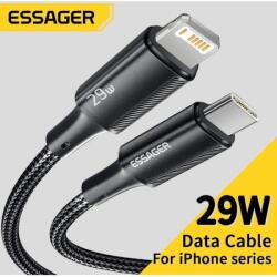 Essager Sunset USB-C és Lightning 29W, 1m (EXCTL-XY01-P)