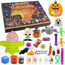  Halloween Naptár Pop It Fidget Toys Pumpkin 12843