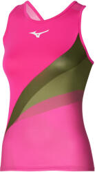 Mizuno Maiou pentru femei Release Printed Tank Pink Glo L