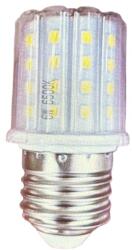  Bec Led Plastic, E27, 9W, Lumina Rece, Design Compact (E27 COMPACT 9W)
