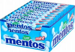 Mentos Дъвчащи ментови бонбони Mentos Mint в кутия 40 x 38 г