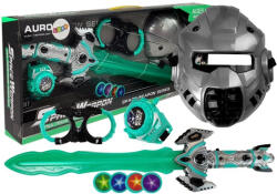  Űrjáték Szett Fénykard Maszk, Bilincs 7848