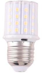  Bec Led Plastic, E27, Lumina Calda, Design Compact (E27 COMPACT PLASTIC.1)