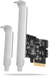AXAGON 4x SATA port bővítő kártya PCIe (PCES-SA4X4) (PCES-SA4X4) (PCES-SA4X4)