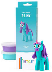 HEY CLAY Figura Unikornis Aqua Rainy 15195