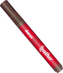 Darwi Paint On Leather Marker Marker pe piele Cacao 6 ml 1 buc (DA0420013810C)