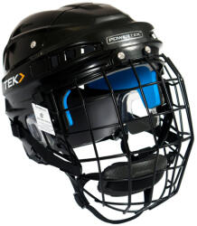 POWERTEK Cască de hochei V3.0 Combo Black Junior S