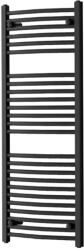 Leziter Radiator curbat pentru uscător de prosoape 1200x500 mm negru (LTRI1200500B)