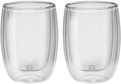 Zwilling Sorrento Kávés Dupla Falú Üveg Pohár Szett - 200 ml, 2 darabos