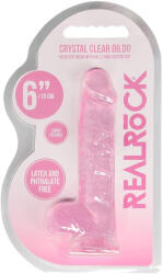 RealRock - dildo realist transparent - roz 15cm (8714273544346) Dildo