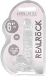 RealRock - dildo realist transparent - gel siliconic - 15 cm (8714273544353) Dildo