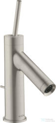 Hansgrohe AXOR STARCK mosdó csaptelep automata leeresztővel, rozsdamentes acél hatású 10116800 (10116800)