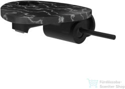 Laufen ADA falsík alatti mosdócsaptelep lyukkal, alaptest nélkül, PVD matt fekete/fekete márvány HF506726516000 (HF506726516000)