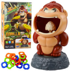  Ügyességi Játék Dobd A Célhoz Gorilla Forgó Hangkarika 25278