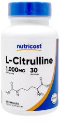 Nutricost L-Citrulline 1000 mg (60 Kapszula) 60 kapszula
