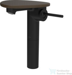 Laufen ADA magasított mosdó csaptelep leeresztő nélkül, PVD matt fekete/caffe matt HF506714514060 (HF506714514060)