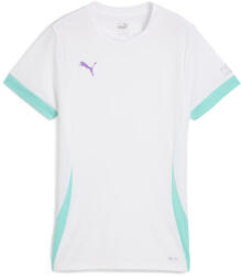 PUMA Női Padel Rövid Ujjú Póló Individual Padeltrikot PUMA fehér|lila|zöld