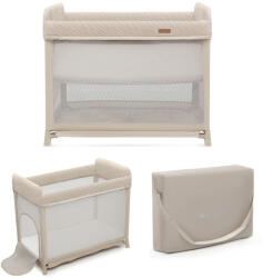 KinderKraft SELECT Utazóágy Moon Dream bézs színű