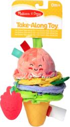 Melissa & Doug Jucarie de calatorie pentru bebe Inghetata la cornet (MD30750) - ookee