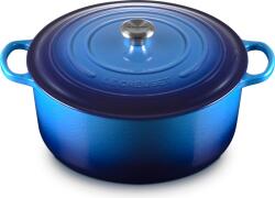 Le Creuset Tavă de copt Signature, 34 cm, albastru profund (21177342202430)