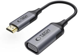 Tech-Protect UltraBoost HDMI - VGA FULL HD 60 Hz Adapter - Fekete (5906302321827)
