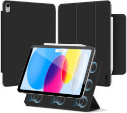 Tech-Protect iPad 10.9" (2022) / iPad 11" (2025) Tok - Tech-Protect Smartcase Magnetic - Fekete (5906302363094)