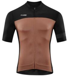 CUBE Tricou CUBE Blackline, negru/maro (M)