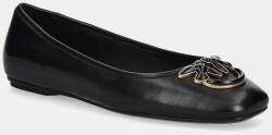 Pinko bőr balerina cipő Max 03 - fekete Női 40