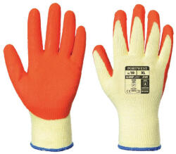Portwest A109 - Mártott latex kesztyű, bézs/narancs (A109ORRL)