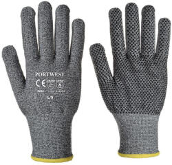 Portwest A640 - Sabre pontozott vágásbiztos kesztyű, Szürke (A640G7RL)