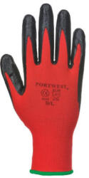 Portwest A310 - Nitril tenyérmártott kesztyű, Piros/Fekete (A310R8RXL)