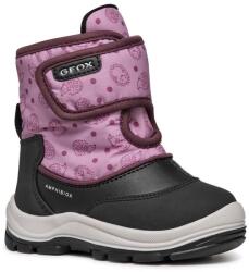 Geox gyerek téli csizma B263WG 0BCMN B FLANFIL B ABX fekete - rózsaszín 21