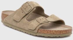 Birkenstock papucs velúrból Arizona SFB zöld, női, 1019045 - zöld Férfi 46