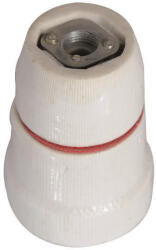 Eurolamp E27 szerelhető porcelán foglalat 220-240V Eurolamp (LEDM 147 23000)