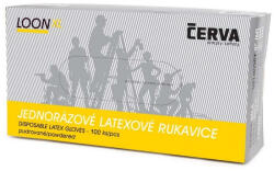 CERVA LOON latex kesztyű puderes (100 db) (0109000199100)
