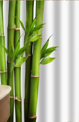 AquaMax Zuhanyfüggöny - BAMBOO CANE - Impregnált textil - 180 x 200 cm (77414414)