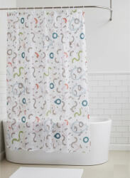 AquaMax Zuhanyfüggöny - NEW WATER DROP - Impregnált textil - 180 x 200 cm (77192701)