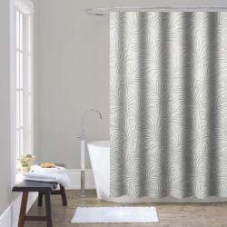 AquaMax Zuhanyfüggöny - LEAVES - Impregnált textil - 180 x 200 cm (77182552)