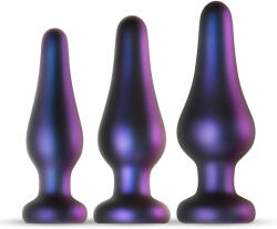 Hueman Comets - set dopuri anale din silicon - 3 piese - mov